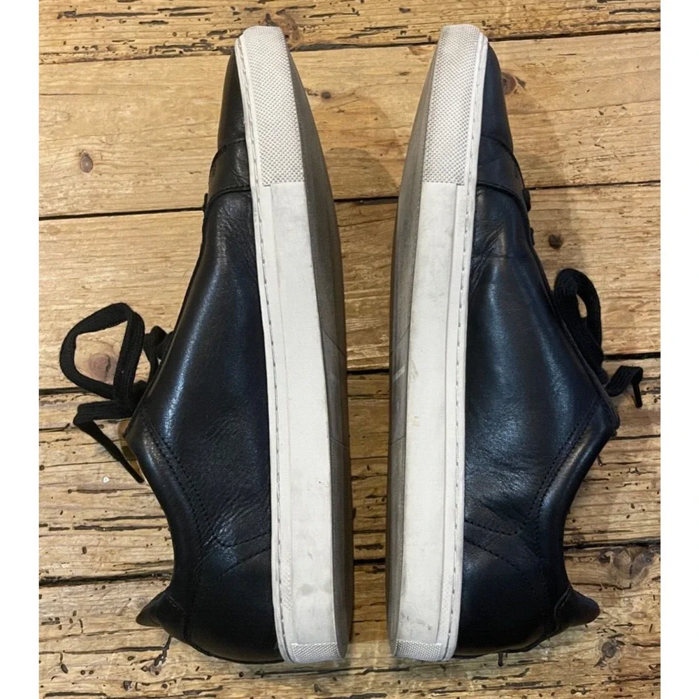 Banana Republic Men's size 11 Black Faux Leather Fashion Shoes